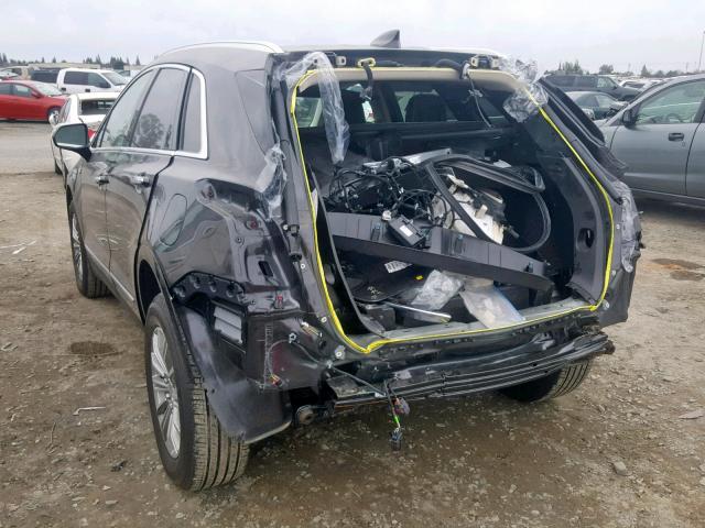 1GYKNCRS7JZ150260 - 2018 CADILLAC XT5 LUXURY BLACK photo 3