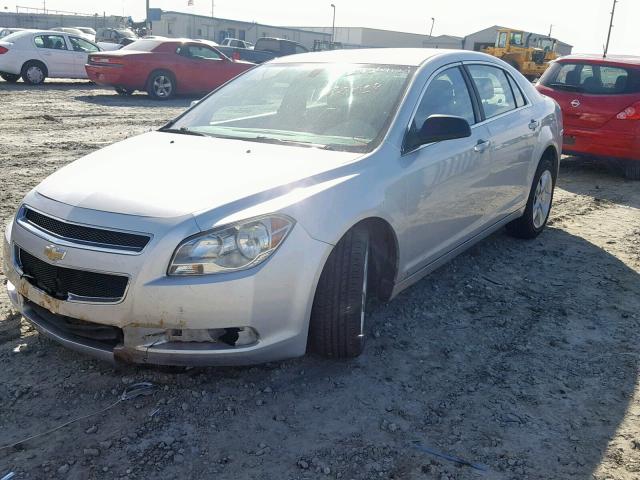 1G1ZG57B29F136396 - 2009 CHEVROLET MALIBU LS SILVER photo 2