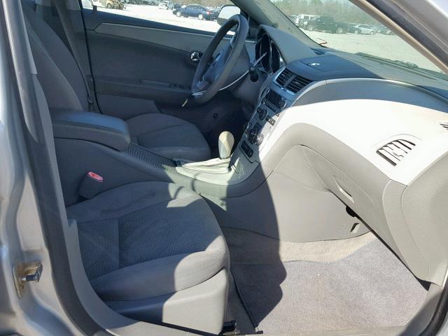 1G1ZG57B29F136396 - 2009 CHEVROLET MALIBU LS SILVER photo 5