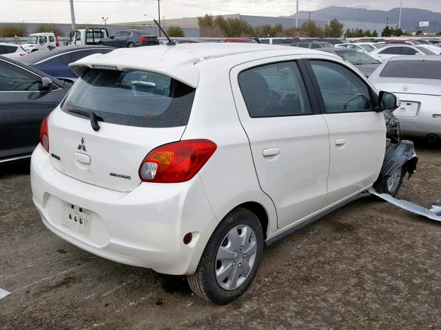 ML32A3HJ7FH035703 - 2015 MITSUBISHI MIRAGE DE WHITE photo 4