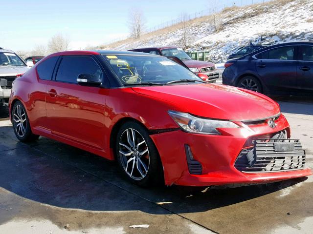 JTKJF5C71F3089134 - 2015 TOYOTA SCION TC RED photo 1