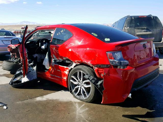 JTKJF5C71F3089134 - 2015 TOYOTA SCION TC RED photo 3