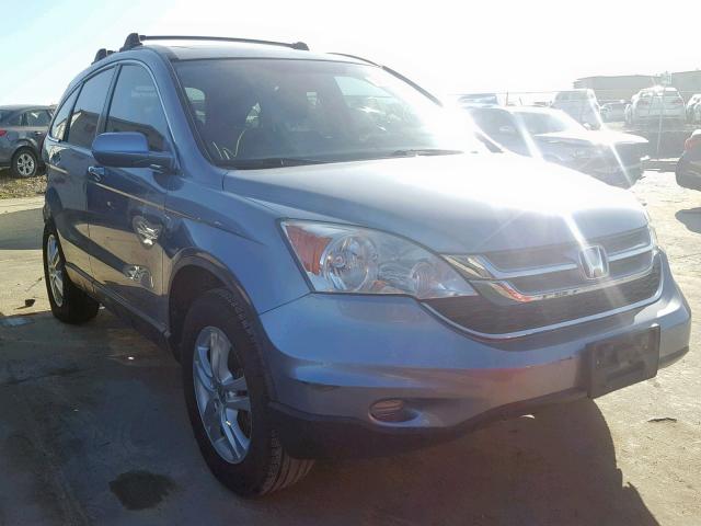 5J6RE3H7XBL036561 - 2011 HONDA CR-V EXL TURQUOISE photo 1