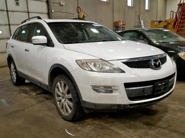 JM3TB38V080151660 - 2008 MAZDA CX-9 WHITE photo 1