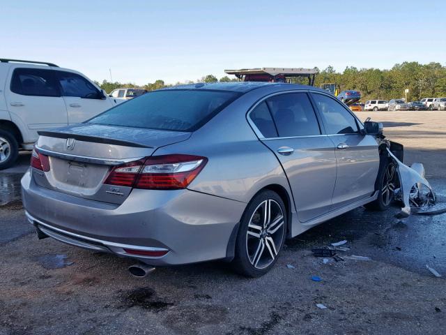 1HGCR3F98HA040649 - 2017 HONDA ACCORD TOU SILVER photo 4