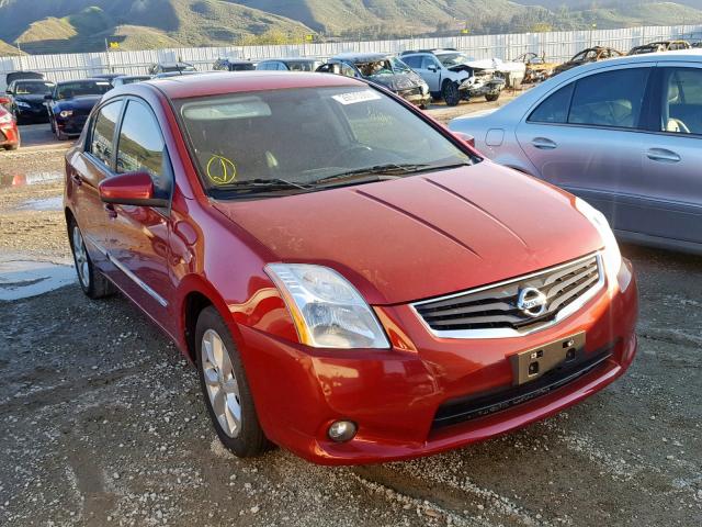 3N1AB6AP8CL653957 - 2012 NISSAN SENTRA 2.0 MAROON photo 1