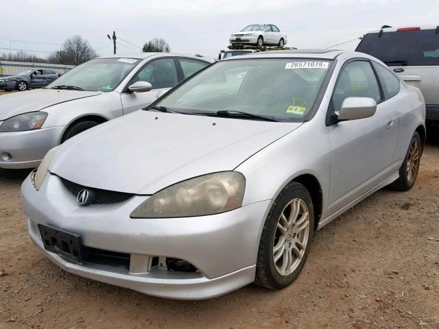 JH4DC54876S013359 - 2006 ACURA RSX SILVER photo 2