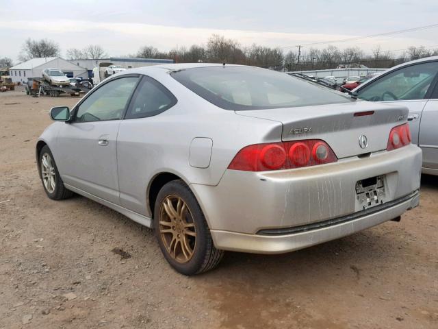 JH4DC54876S013359 - 2006 ACURA RSX SILVER photo 3