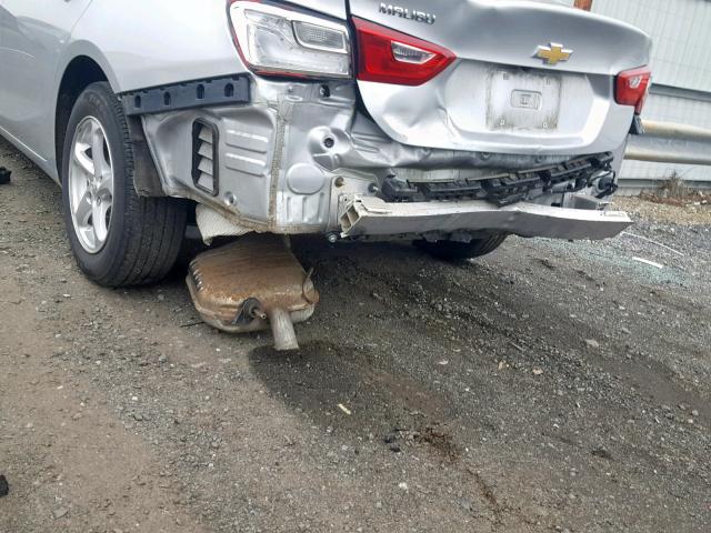 1G1ZB5STXHF291484 - 2017 CHEVROLET MALIBU LS SILVER photo 9