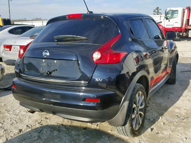 JN8AF5MR7BT010801 - 2011 NISSAN JUKE S BLACK photo 4