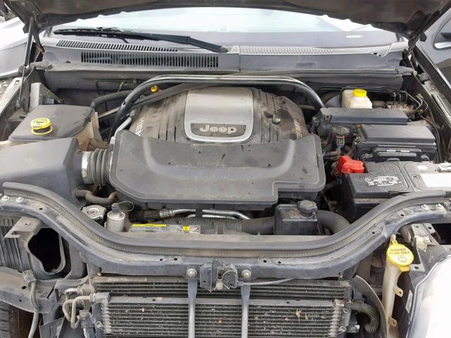 1J8HR68246C321699 - 2006 JEEP GRAND CHER GRAY photo 7