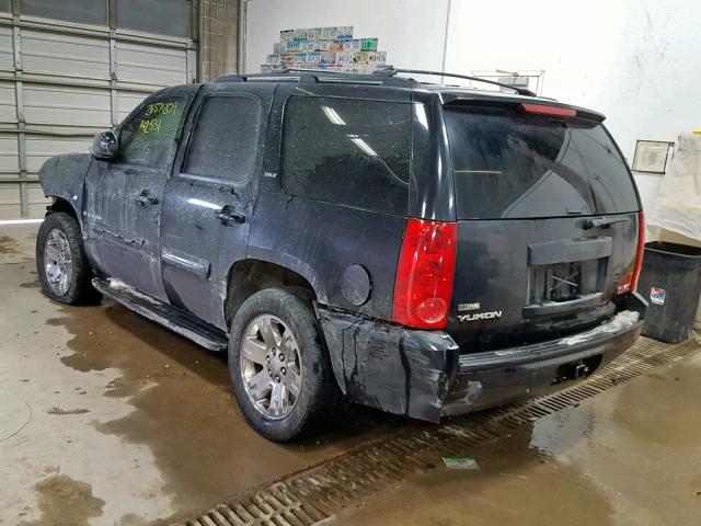 1GKFK13038J115806 - 2008 GMC YUKON BLACK photo 3