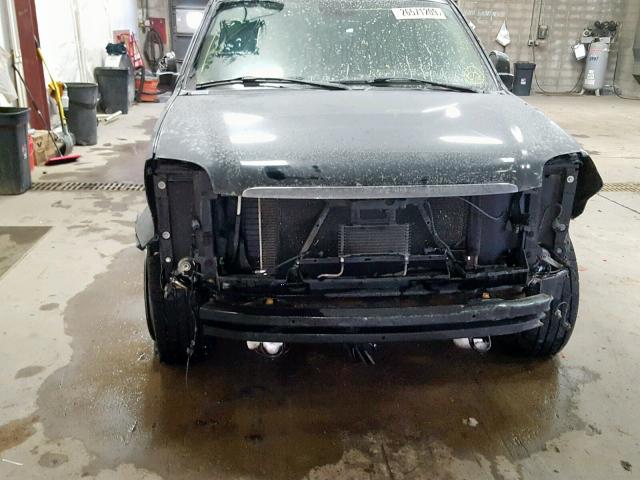 1GKFK13038J115806 - 2008 GMC YUKON BLACK photo 9