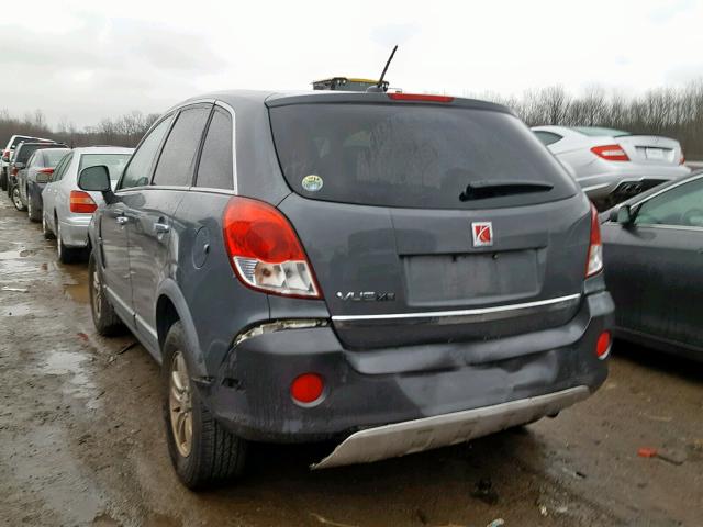 3GSCL33P88S590844 - 2008 SATURN VUE XE GRAY photo 3