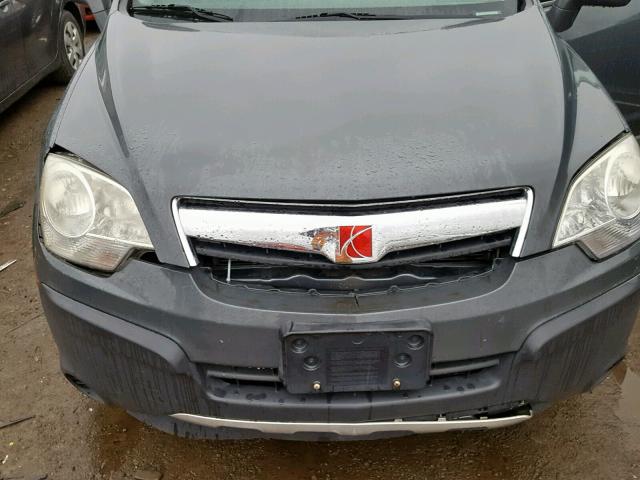 3GSCL33P88S590844 - 2008 SATURN VUE XE GRAY photo 7