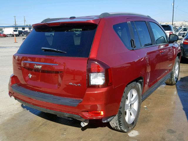 1C4NJDBB6GD662905 - 2016 JEEP COMPASS SP 勃艮第红 照片 4
