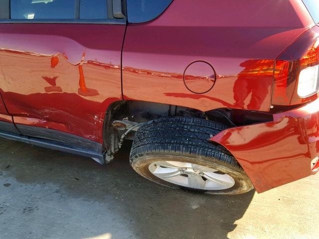 1C4NJDBB6GD662905 - 2016 JEEP COMPASS SP 勃艮第红 照片 9