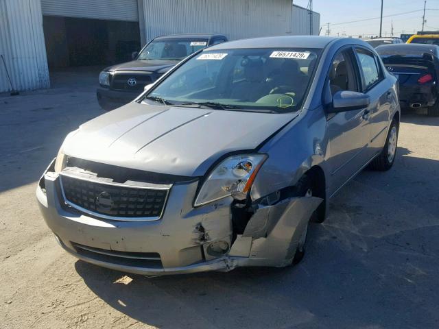 3N1AB61E88L745950 - 2008 NISSAN SENTRA 2.0 GRAY photo 2