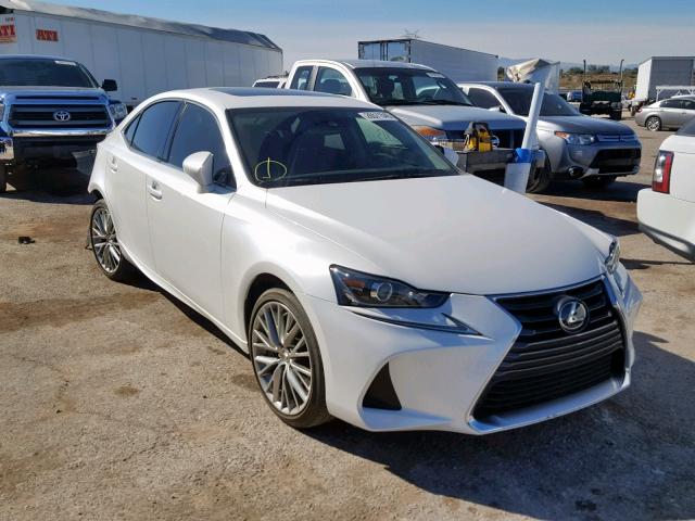 JTHBA1D26H5050857 - 2017 LEXUS IS 200T WHITE photo 1