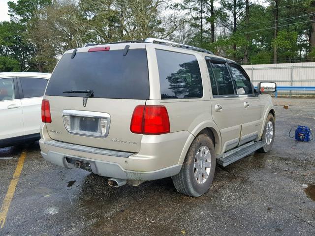 5LMFU27R84LJ02688 - 2004 LINCOLN NAVIGATOR GOLD photo 4