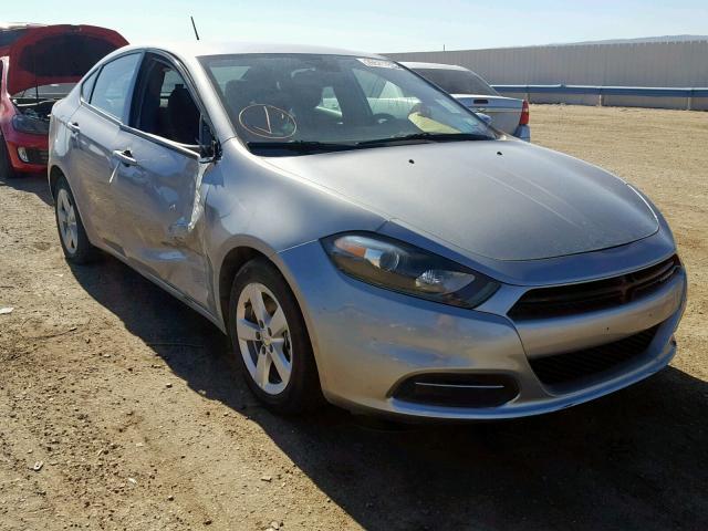 1C3CDFBB0GD767020 - 2016 DODGE DART SXT SILVER photo 1