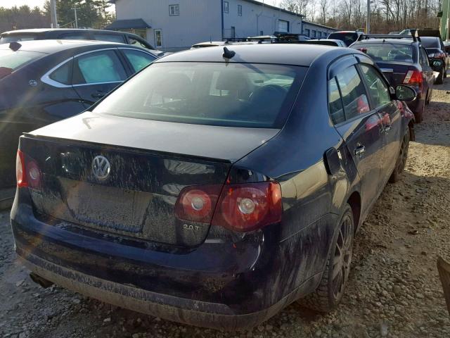 3VWRJ71K78M176997 - 2008 VOLKSWAGEN JETTA WOLF BLACK photo 4