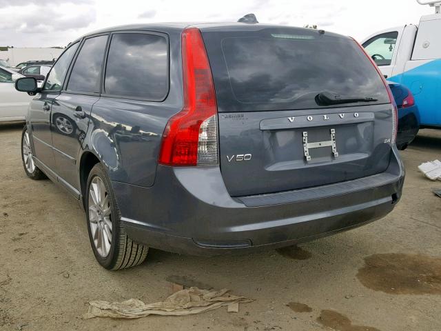 YV1390MW8A2534607 - 2010 VOLVO V50 2.4I CHARCOAL photo 3