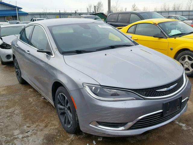 1C3CCCAB7FN502154 - 2015 CHRYSLER 200 LIMITE SILVER photo 1