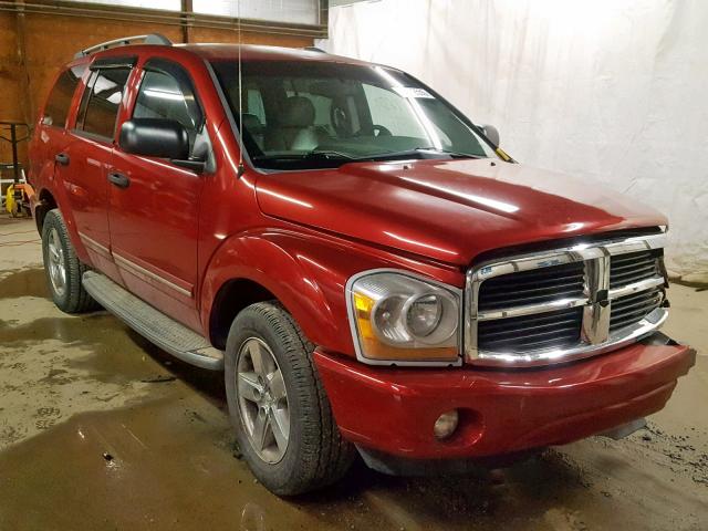 1D8HB58216F137990 - 2006 DODGE DURANGO LI RED photo 1