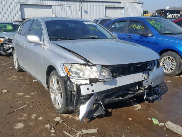 JTHBC96SX75007773 - 2007 LEXUS GS 450H SILVER photo 1