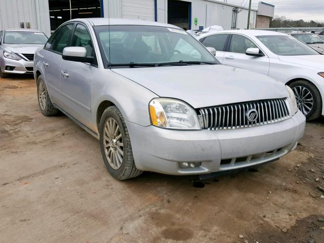 1MEFM42175G607280 - 2005 MERCURY MONTEGO PR SILVER photo 1