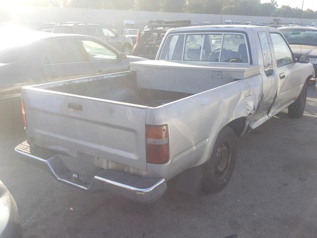 JT4VN93D7M5021883 - 1991 TOYOTA PICKUP 1/2 SILVER photo 4