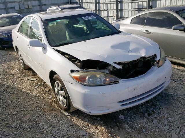 4T1BE32K54U297304 - 2004 TOYOTA CAMRY LE WHITE photo 1