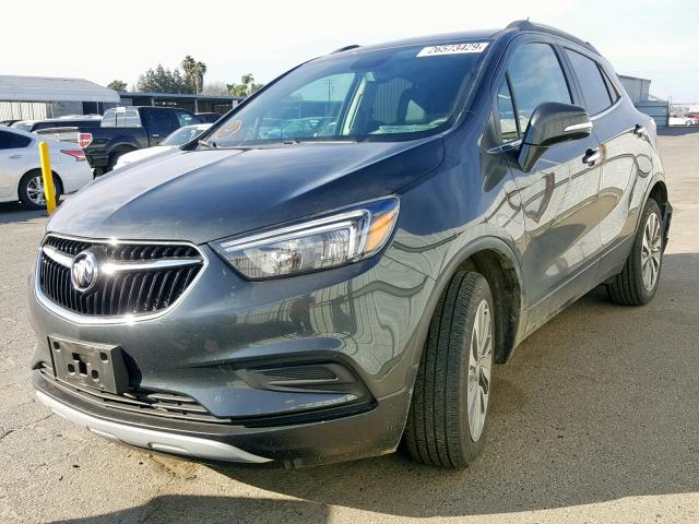 KL4CJASB3JB512995 - 2018 BUICK ENCORE PRE CHARCOAL photo 2