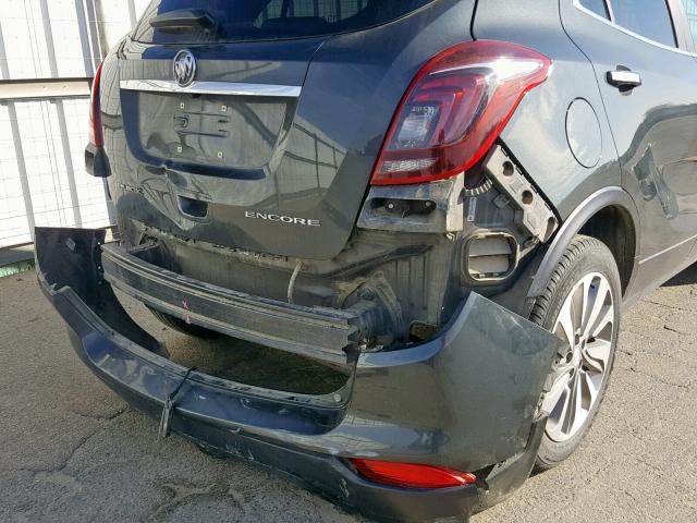 KL4CJASB3JB512995 - 2018 BUICK ENCORE PRE CHARCOAL photo 9