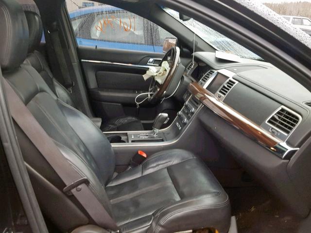 1LNHM94R59G619293 - 2009 LINCOLN MKS BLACK photo 5