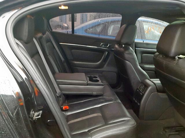 1LNHM94R59G619293 - 2009 LINCOLN MKS BLACK photo 6