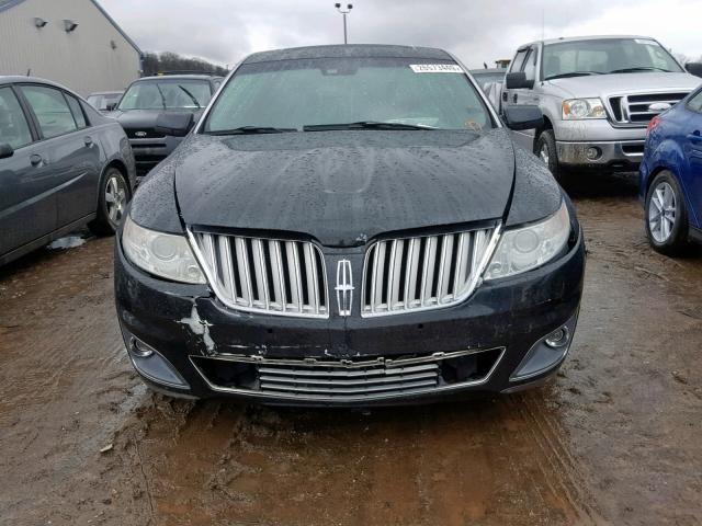 1LNHM94R59G619293 - 2009 LINCOLN MKS BLACK photo 9