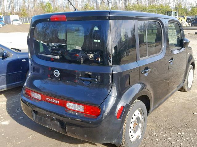 JN8AZ28R09T118316 - 2009 NISSAN CUBE BASE BLACK photo 4