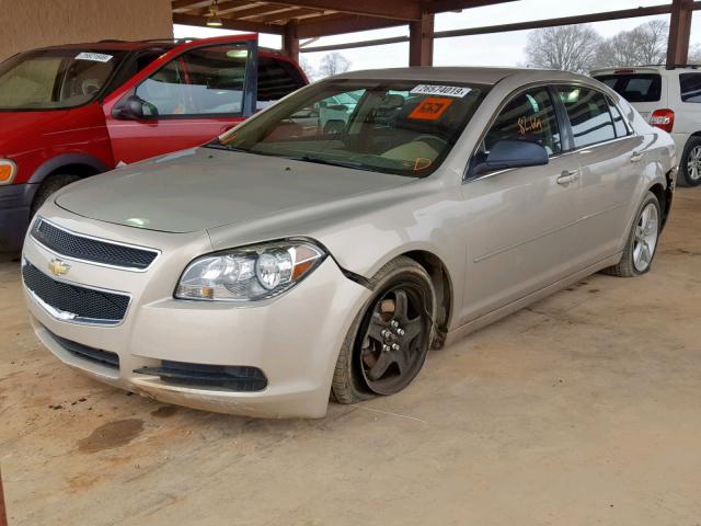 1G1ZB5E1XBF115990 - 2011 CHEVROLET MALIBU LS GOLD photo 2