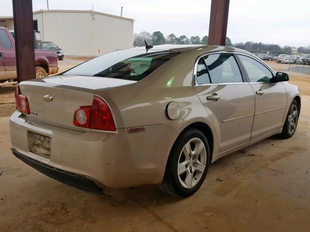 1G1ZB5E1XBF115990 - 2011 CHEVROLET MALIBU LS GOLD photo 4