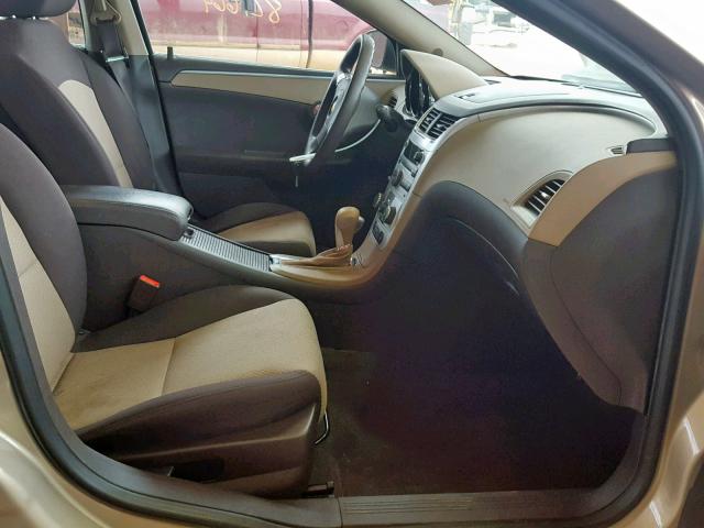 1G1ZB5E1XBF115990 - 2011 CHEVROLET MALIBU LS GOLD photo 5