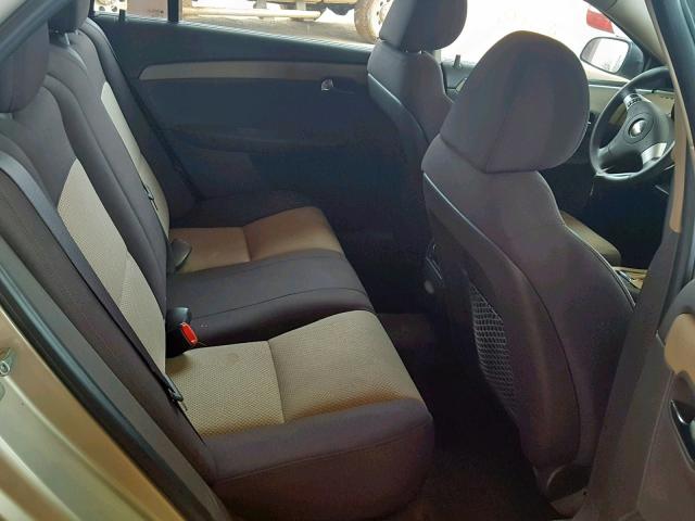 1G1ZB5E1XBF115990 - 2011 CHEVROLET MALIBU LS GOLD photo 6