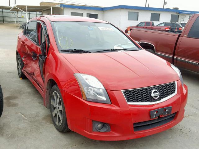 3N1AB6AP8CL695111 - 2012 NISSAN SENTRA 2.0 RED photo 1