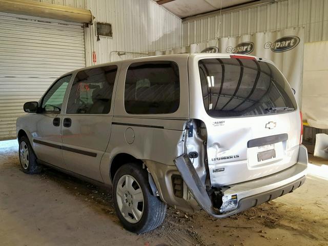 1GNDV23W28D185842 - 2008 CHEVROLET UPLANDER L SILVER photo 3