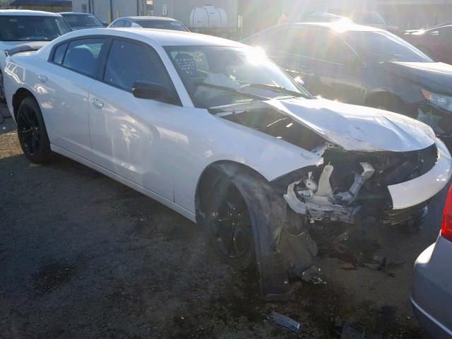 2C3CDXHGXGH187933 - 2016 DODGE CHARGER SX WHITE photo 1