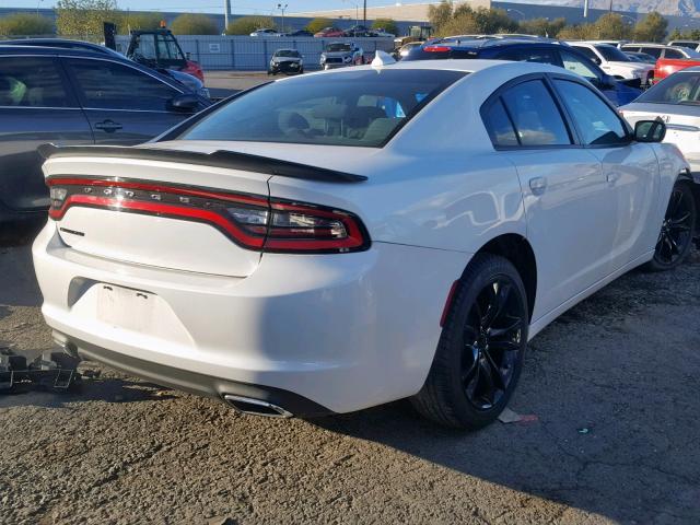 2C3CDXHGXGH187933 - 2016 DODGE CHARGER SX WHITE photo 4