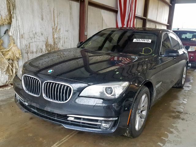 WBAYF4C59DDE23853 - 2013 BMW 740 LXI BLACK photo 2