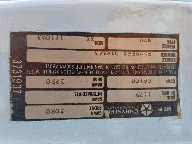 B22BE6X018343 - 1976 DODGE VAN BLUE photo 10