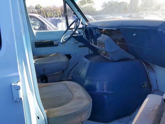 B22BE6X018343 - 1976 DODGE VAN BLUE photo 5